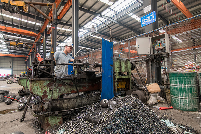 滁州网架配件车间