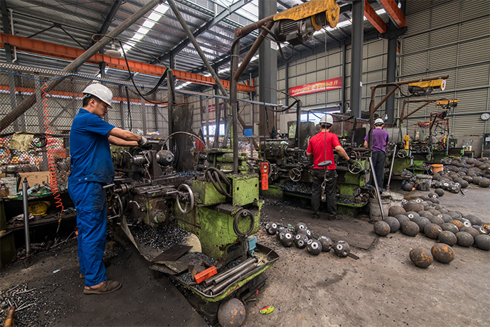 滁州网架配件车间